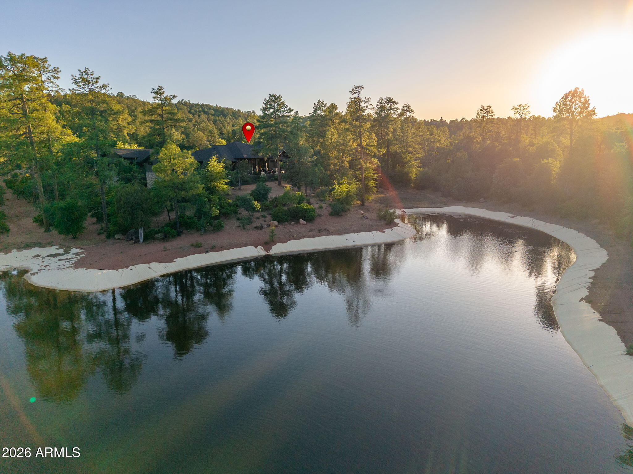 602 North Redbud Circle Payson, AZ 85541 - Photo 83 of 83 a view of a lake in between two chairs