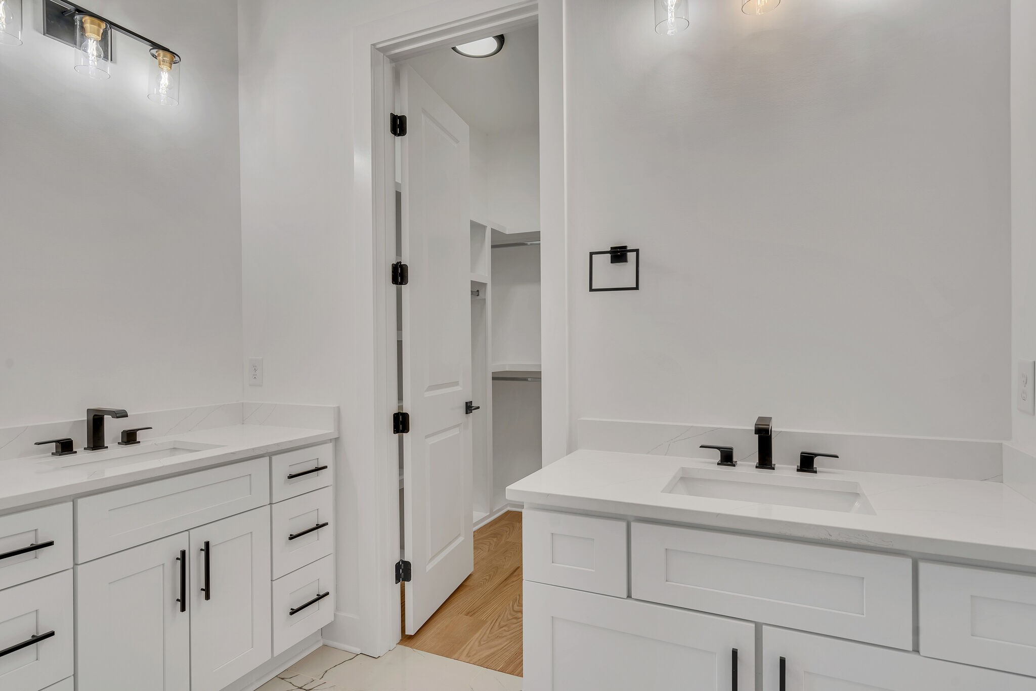 6203 A Morrow Road Nashville, TN 37209 - Photo 17 of 18 a bathroom with a sink and a mirror