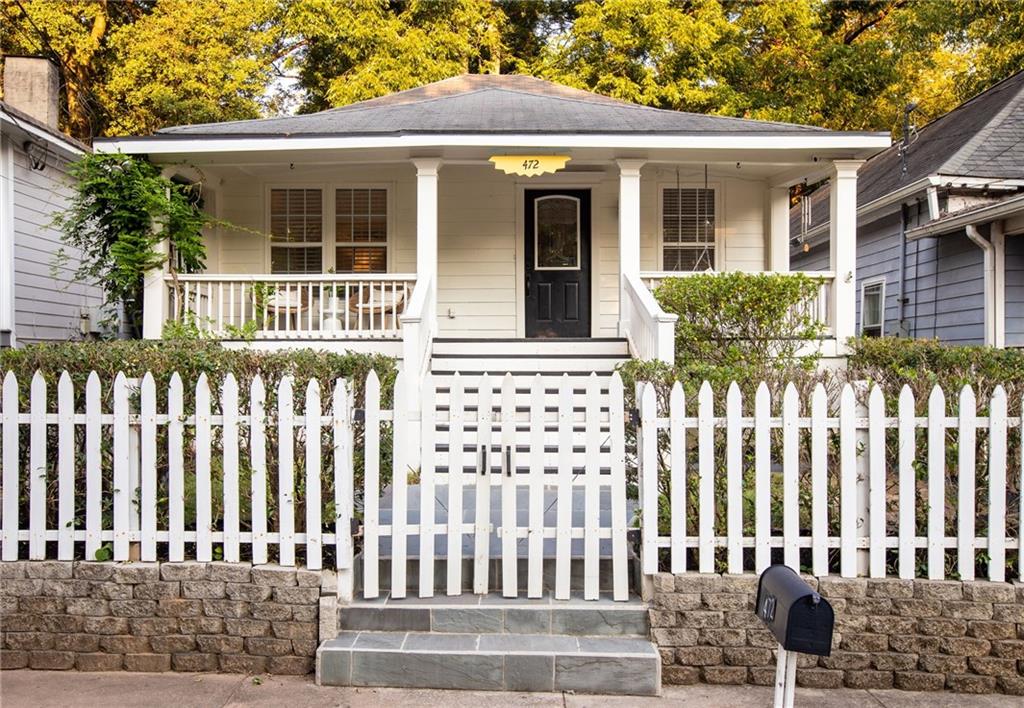 front view of a house