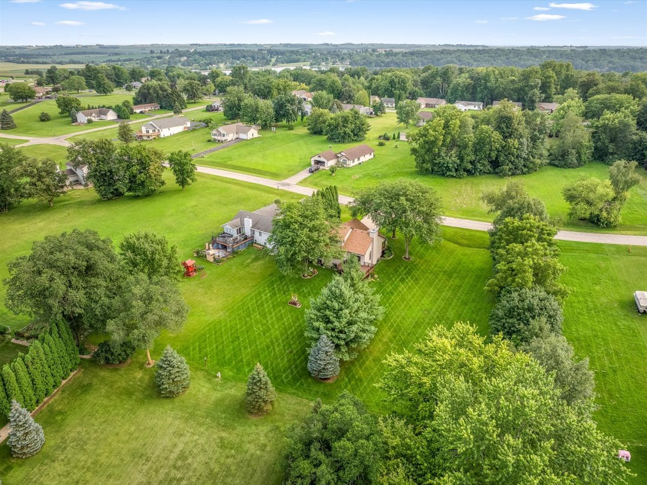 1646 Larchmont Road Davis, IL 61019 - Photo 47 of 50 a view of a lush green hillside and houses