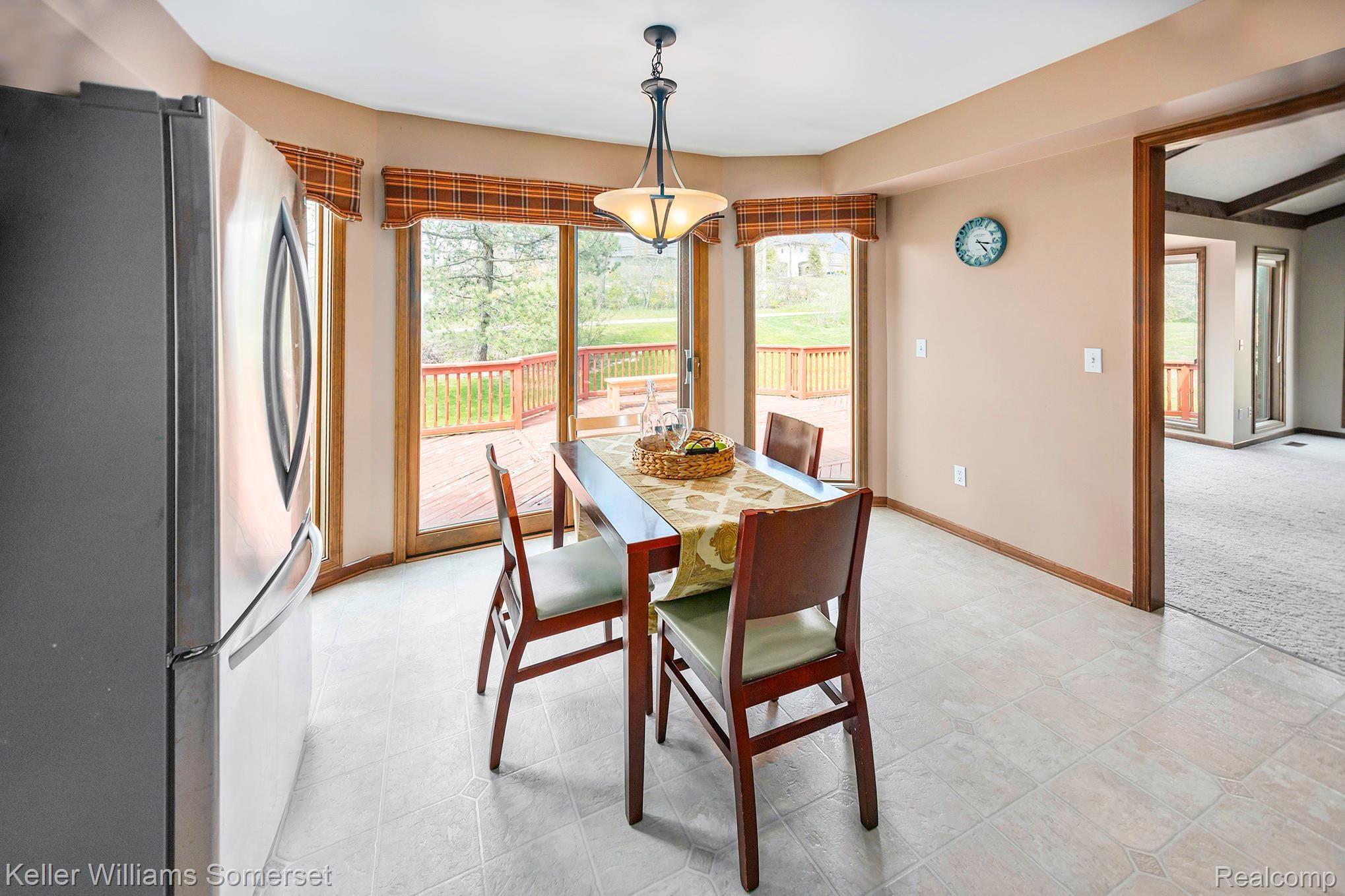 3180 Summit Ridge Drive Rochester, MI 48306 - Photo 13 of 35 Breakfast nook overlooking private backyard