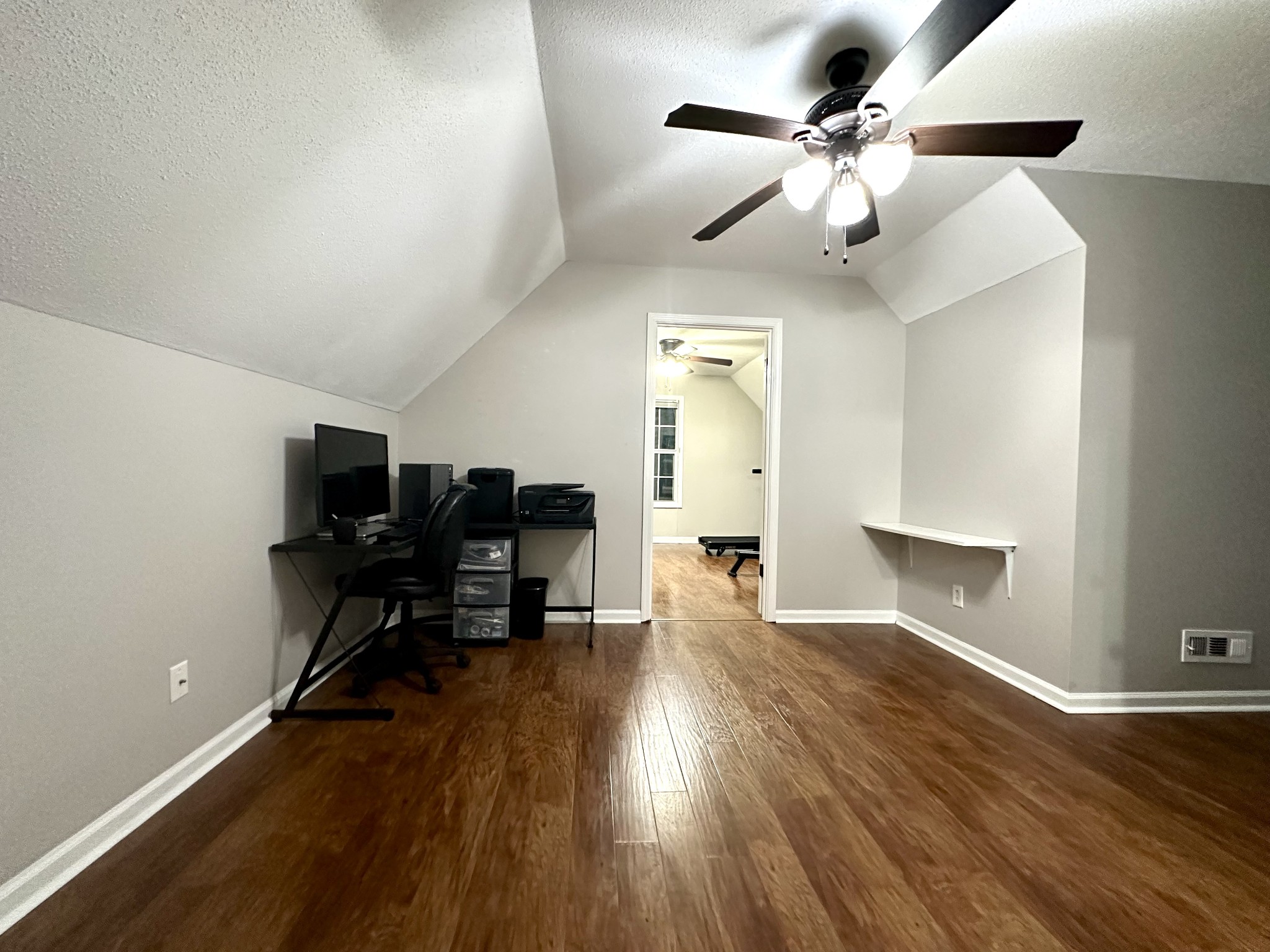 2417 Patterson Road Woodlawn, TN 37191 - Photo 57 of 68 a view of workspace with wooden floor
