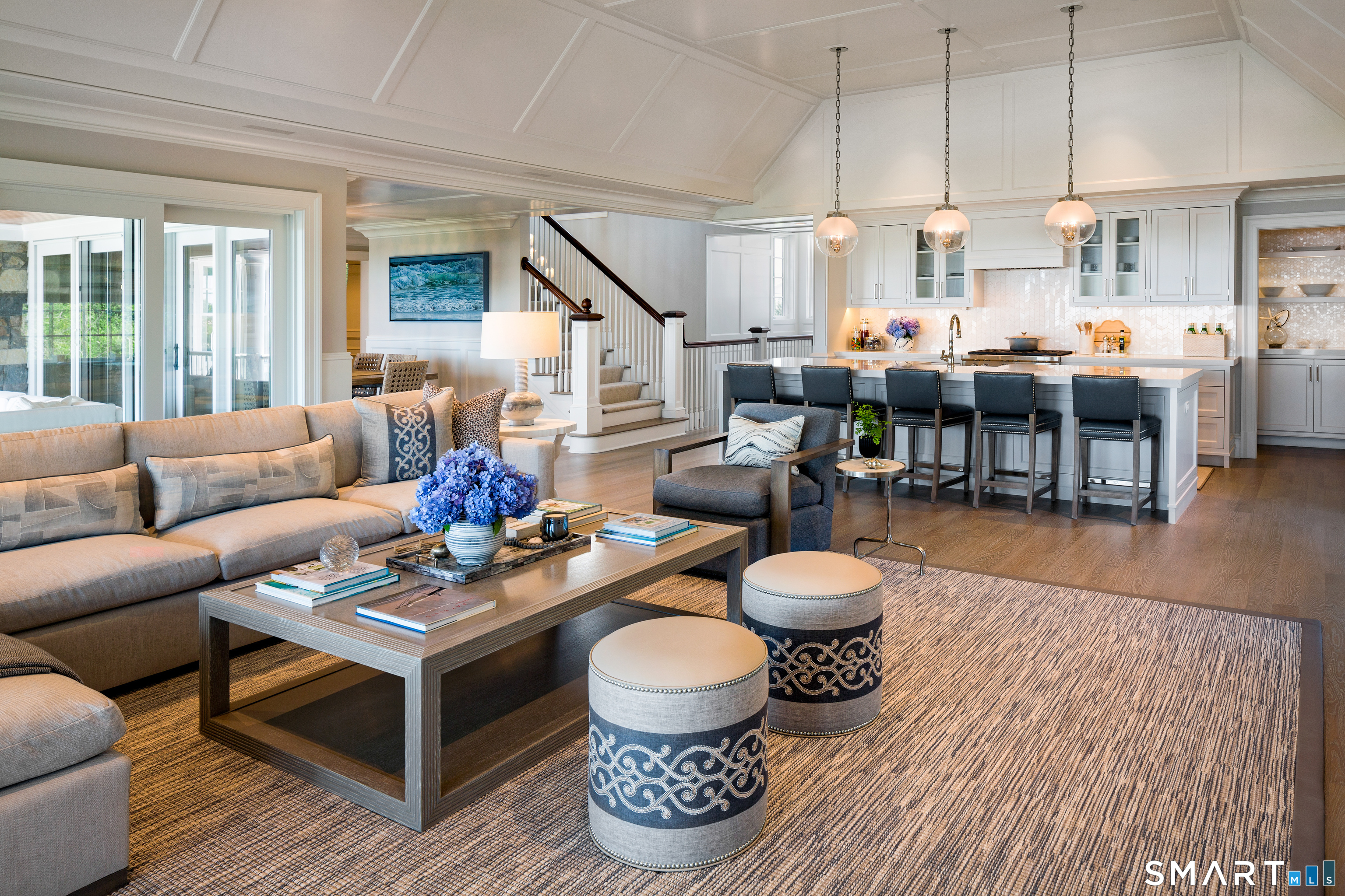 7 Sandpiper Road Westport, CT 06880 - Photo 9 of 34 a living room with furniture and a wooden floor