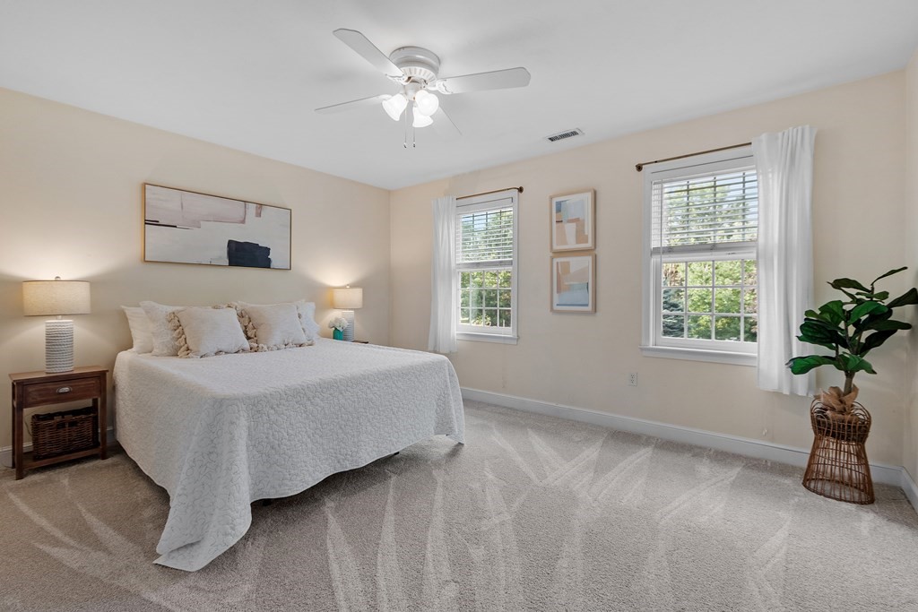 298 Old Harvard Road Boxborough, MA 01719 - Photo 25 of 42 a bedroom with a bed and a window