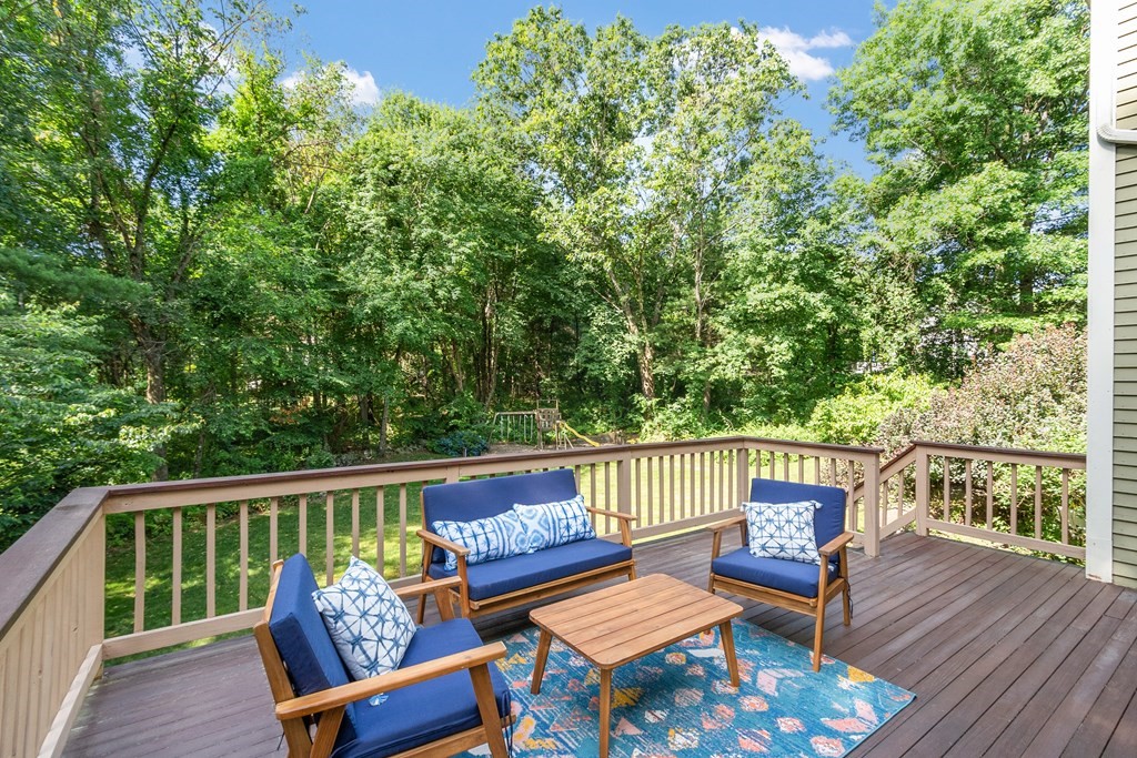 298 Old Harvard Road Boxborough, MA 01719 - Photo 37 of 42 a view of a two chairs in the deck