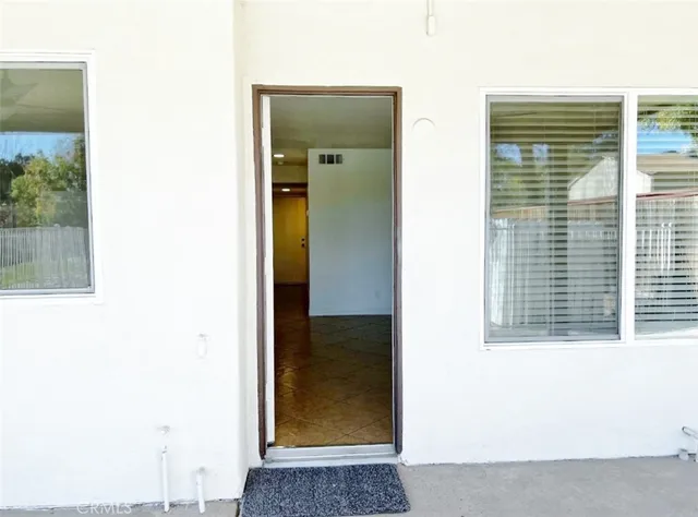 a view of a car garage door