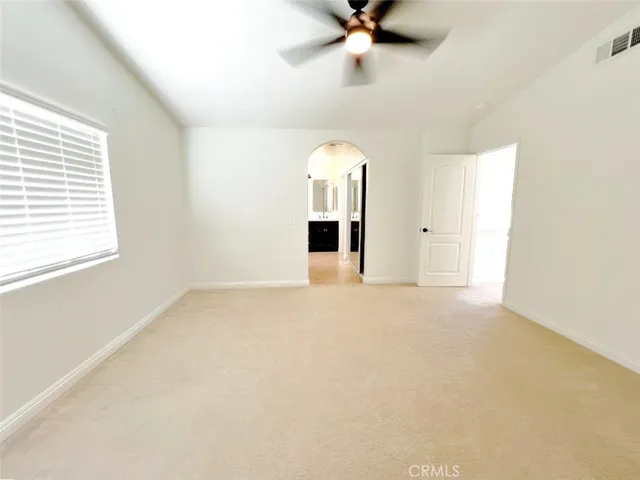 a view of an entryway with a window