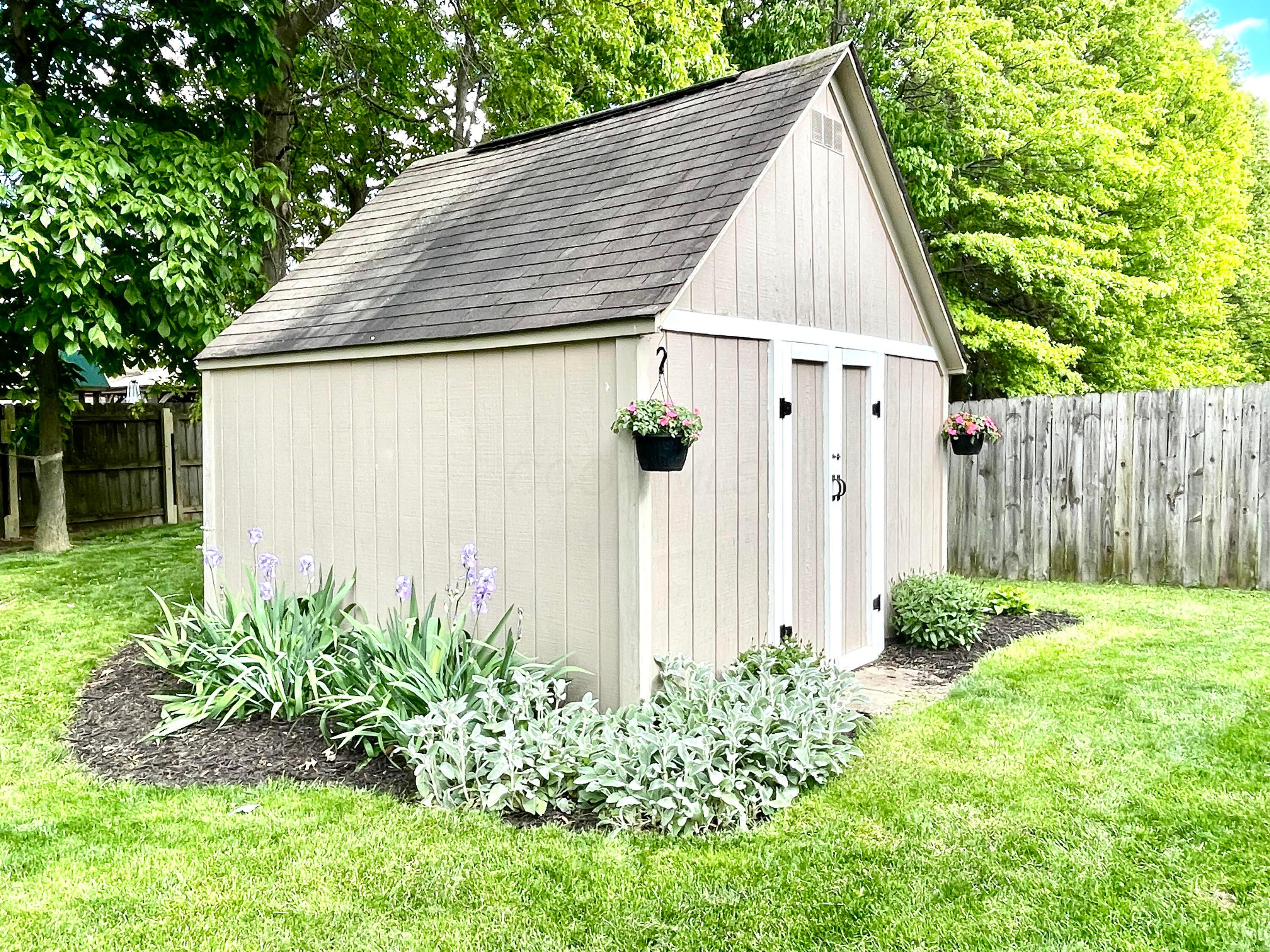 160 Kettering Bend Delaware, OH 43015 - Photo 36 of 49 Great storage shed...it has electric!!!