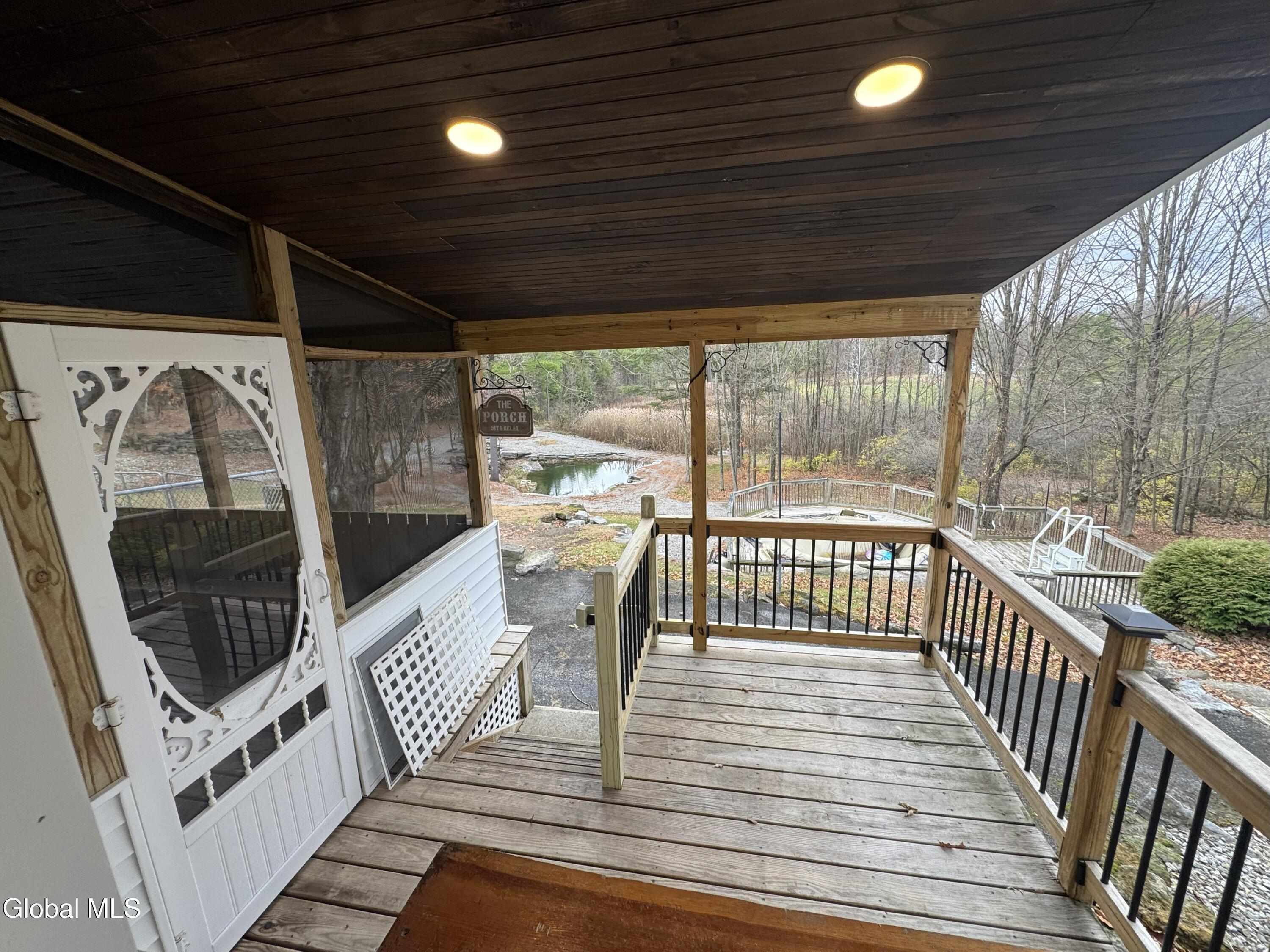 241 Dean Road Kingsbury, NY 12839 - Photo 20 of 56 Rear Deck
