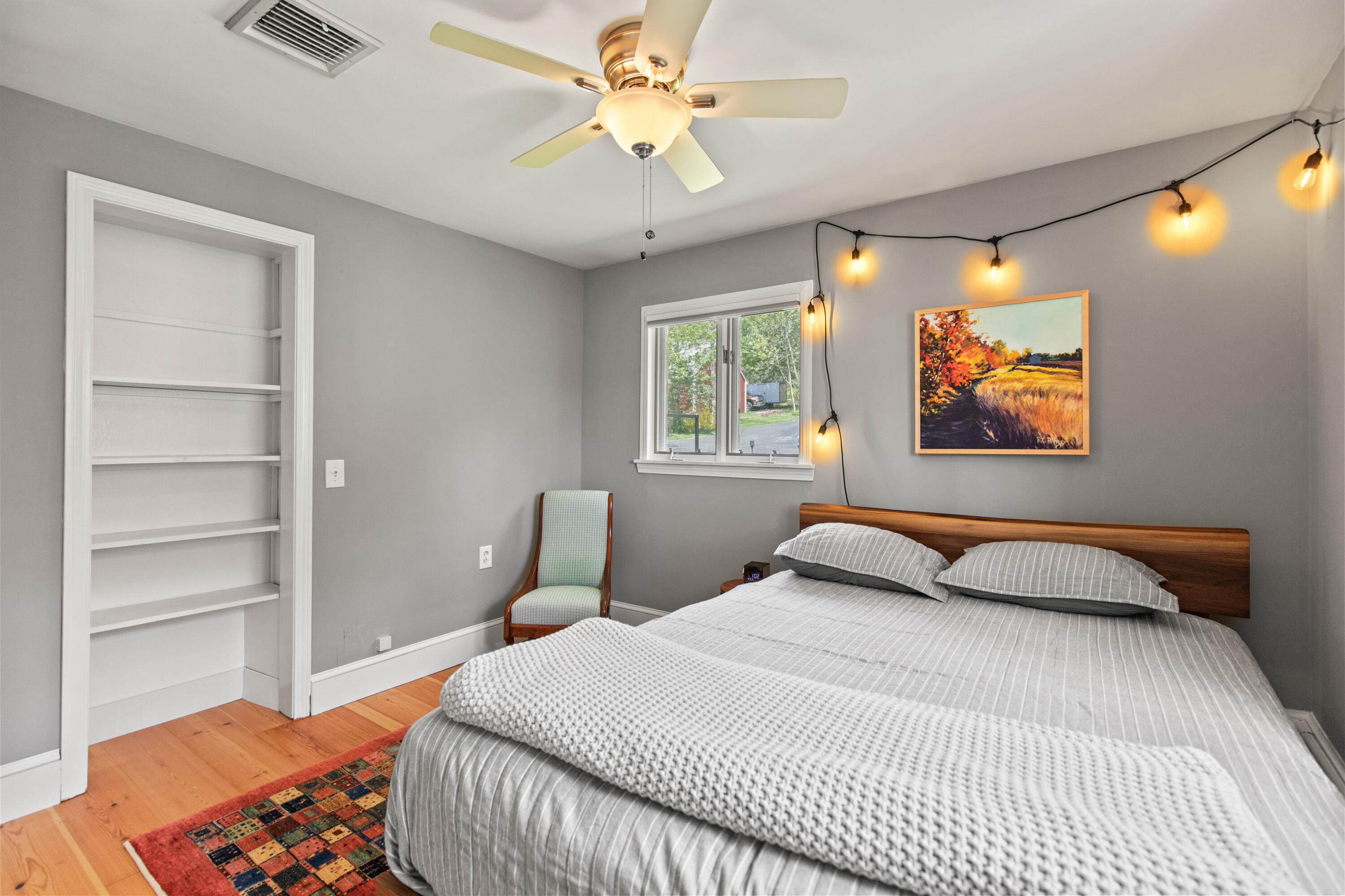 17 Indian Cove Road Windham, ME 04062 - Photo 24 of 66 First Floor Bedroom w:Shelves