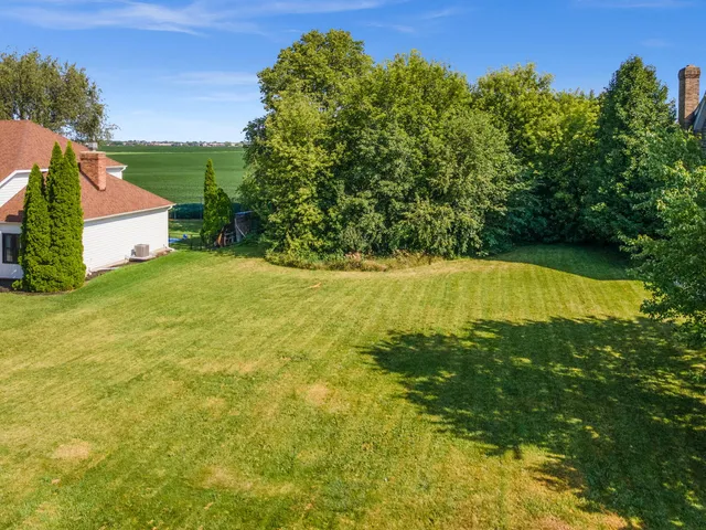 a view of an outdoor space and swimming pool
