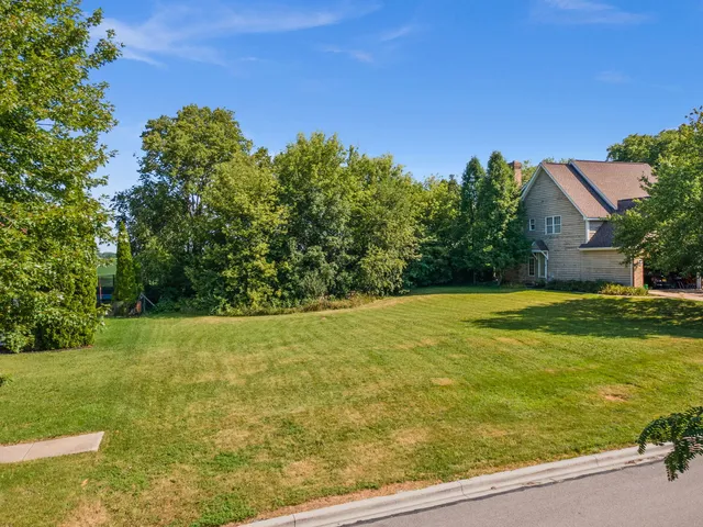 a view of an outdoor space and a yard