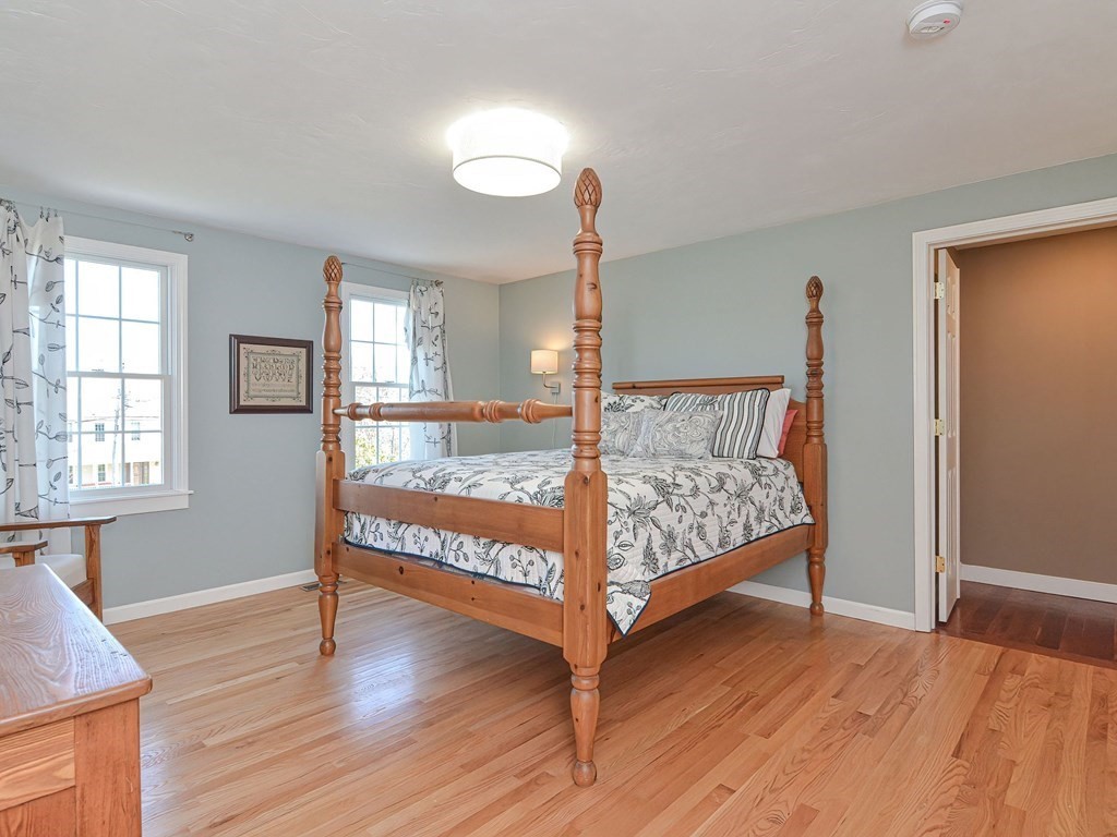 89 McClellan Road Sutton, MA 01590 - Photo 32 of 42 a bedroom with a bed and wooden floor