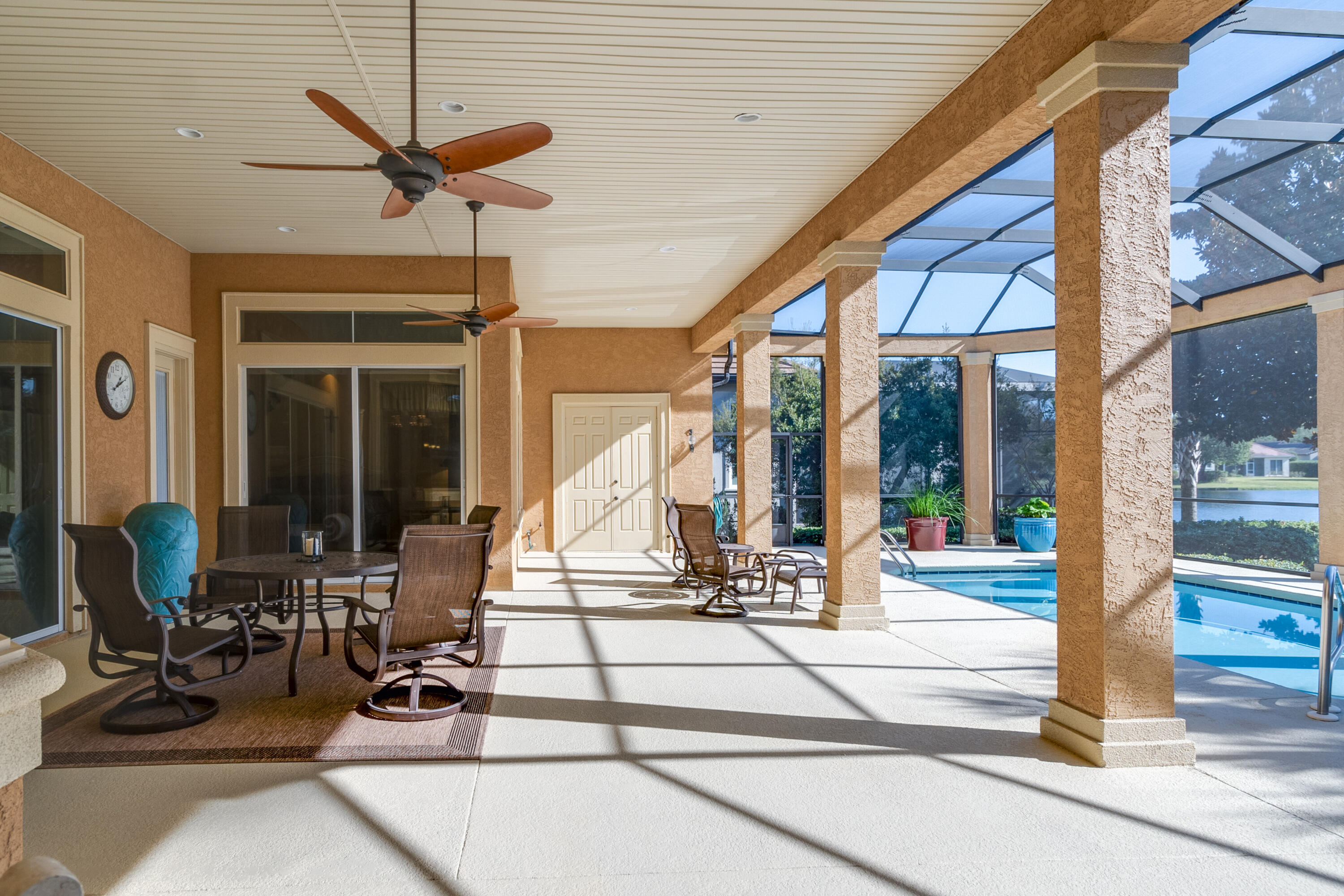 473 Captains Circle Destin, FL 32541 - Photo 34 of 64 a view of a hall with dining area and glass door