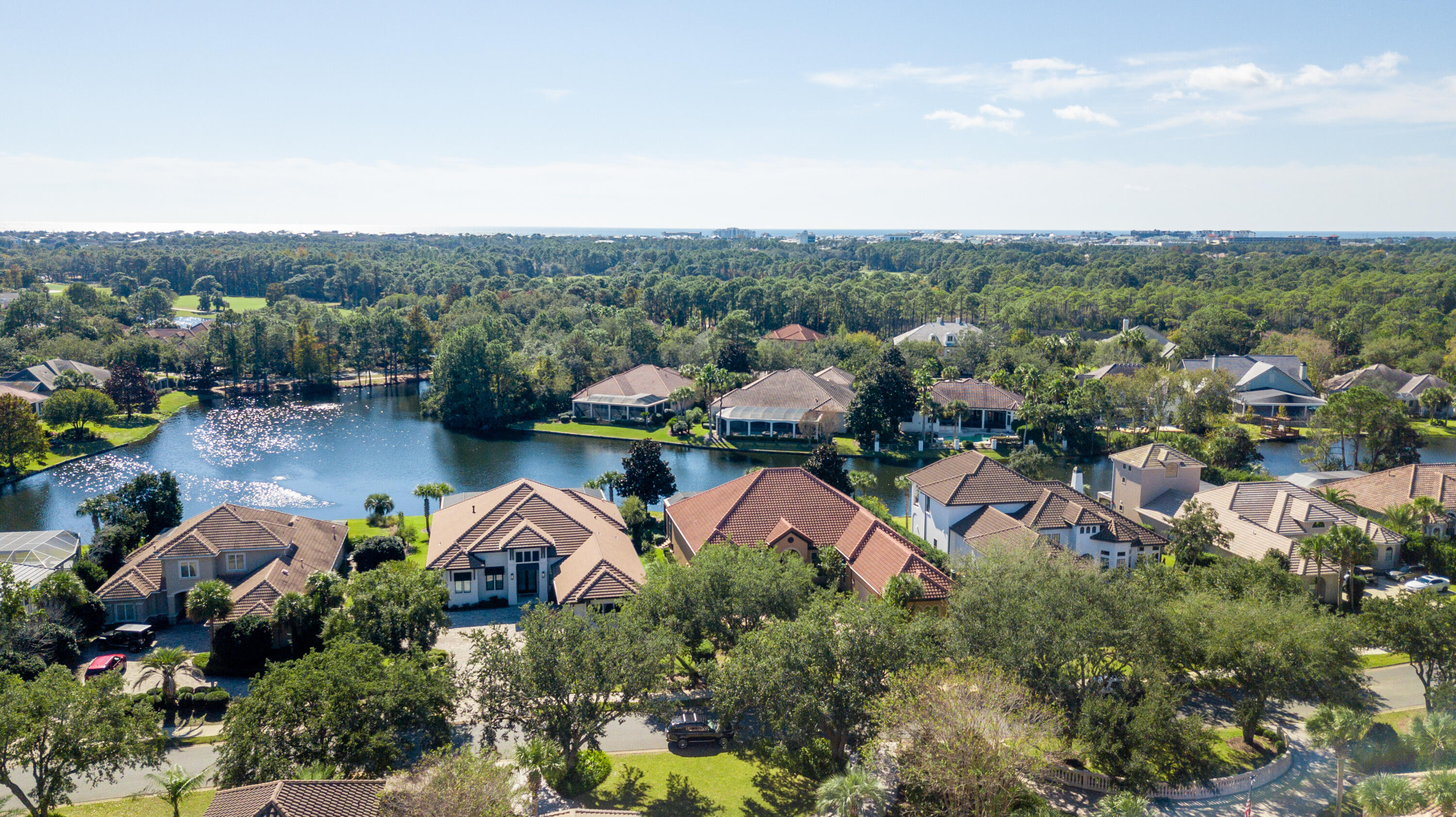 473 Captains Circle Destin, FL 32541 - Photo 44 of 64 an aerial view of multiple house