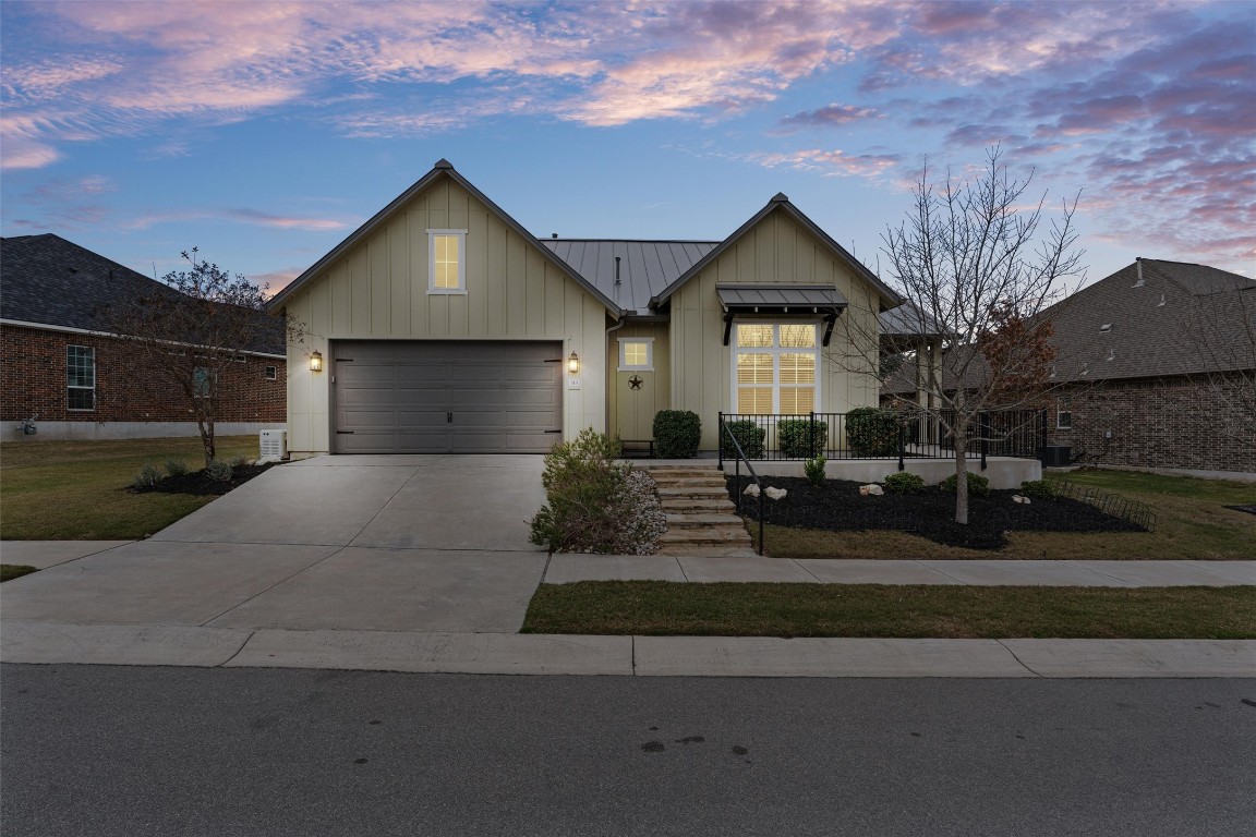 313 Racing Oak Loop San Marcos, TX 78666 - Photo 3 of 39 Twilight view of the home.