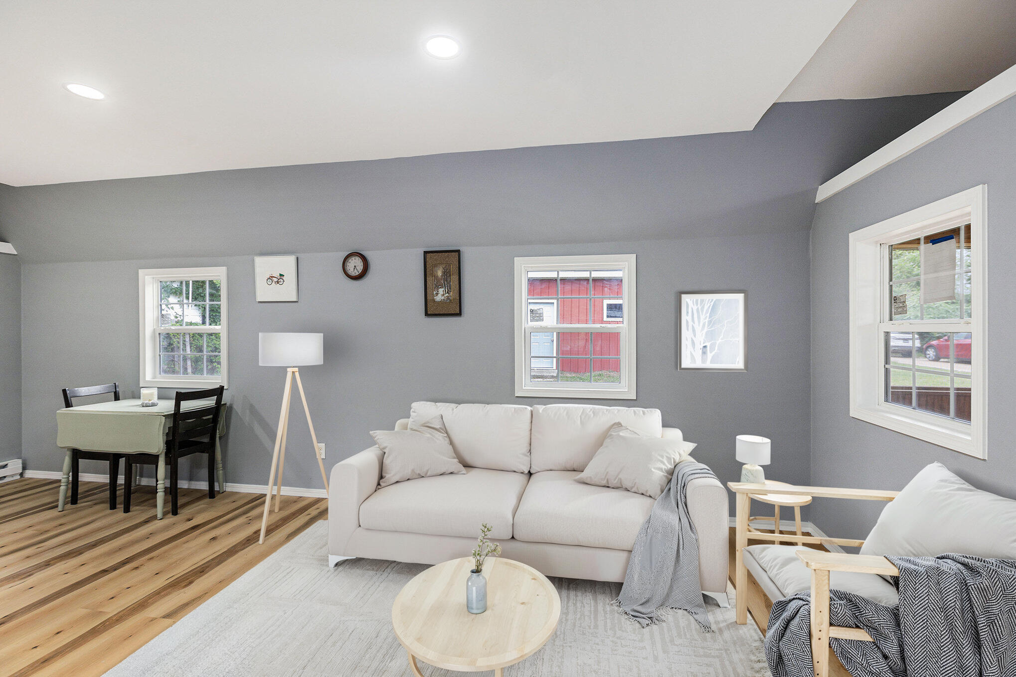 125 2nd Street Mesick, MI 49668 - Photo 12 of 22 staged living room -125 2nd st