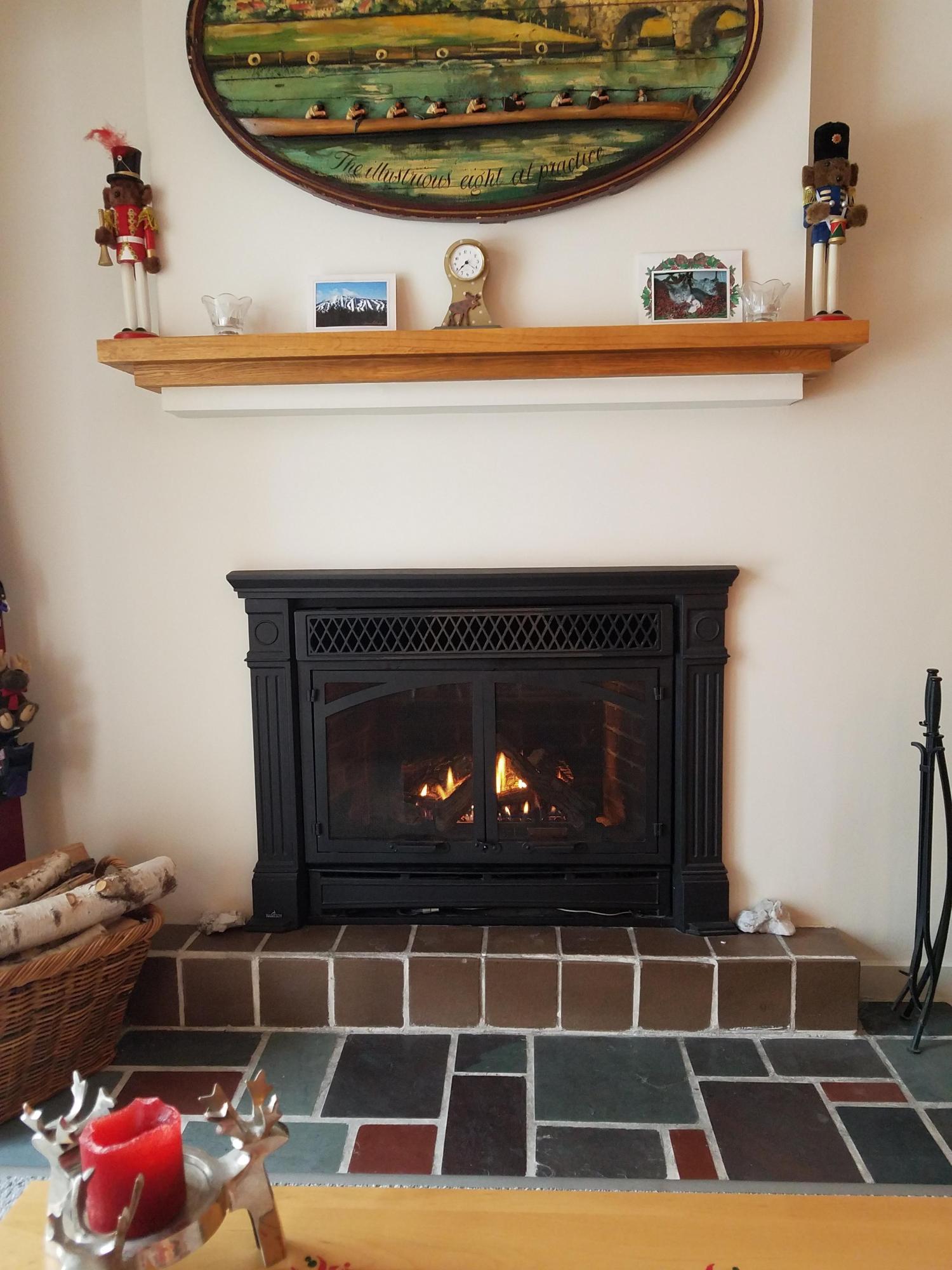 2 Mountain Side Road, Unit 2 Kingfield, ME 04947 - Photo 7 of 16 Fireplace