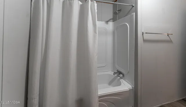 a bathroom with a sink