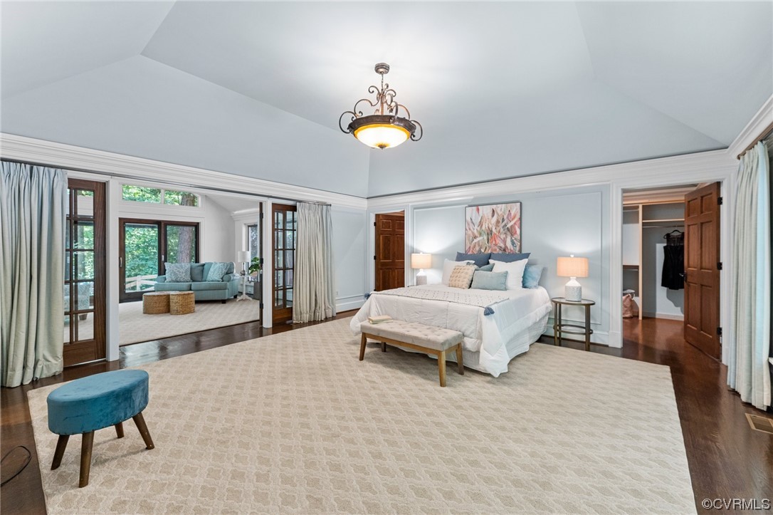 3820 Dunleith Terrace Midlothian, VA 23113 - Photo 16 of 48 a spacious bedroom with a bed and a walk in closet