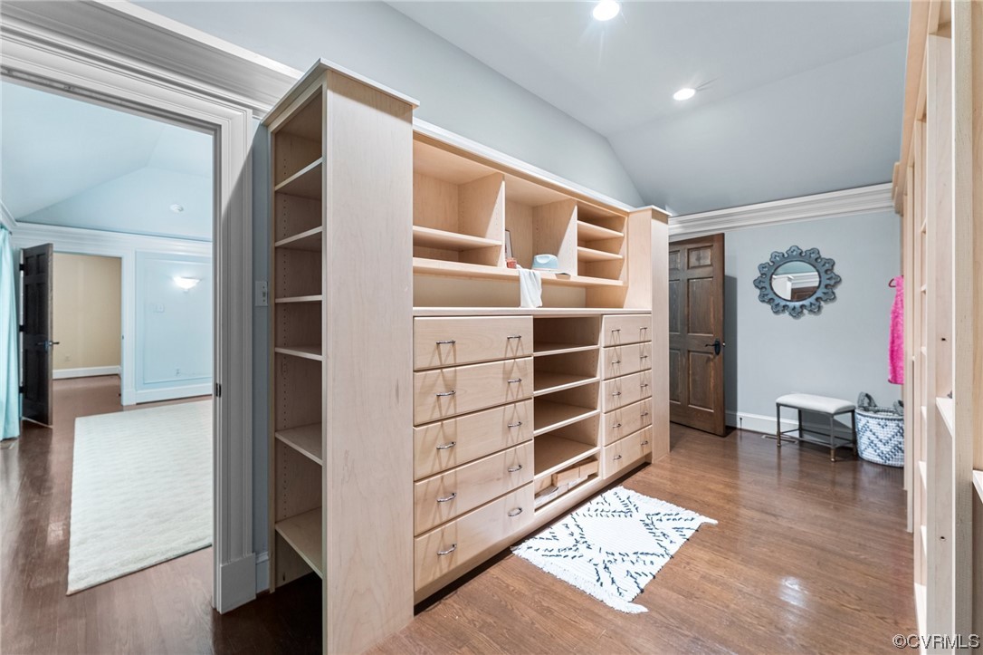 3820 Dunleith Terrace Midlothian, VA 23113 - Photo 21 of 48 a view of walk in closet with clothes and shoes