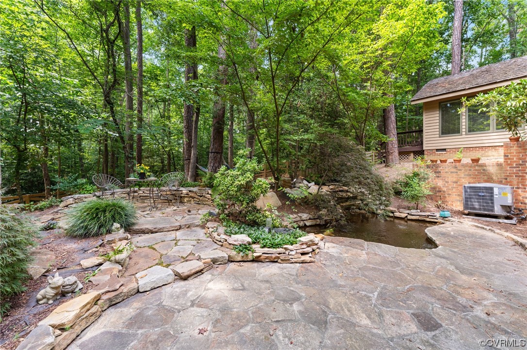 3820 Dunleith Terrace Midlothian, VA 23113 - Photo 44 of 48 a view of a backyard with sitting area and garden