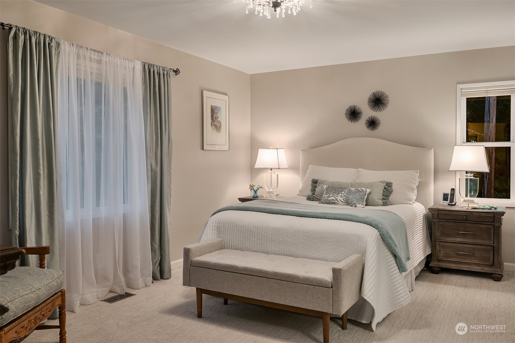 6831 Fisher Road Edmonds, WA 98026 - Photo 24 of 35 a bedroom with a bed and a window