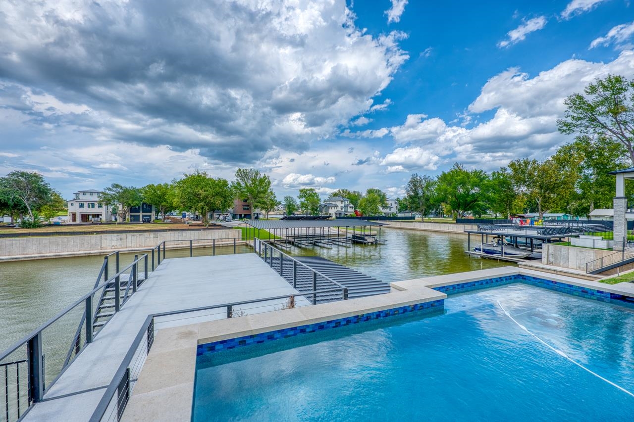320 Lake Street Kingsland, TX 78639 - Photo 24 of 30 a view of a lake with a deck