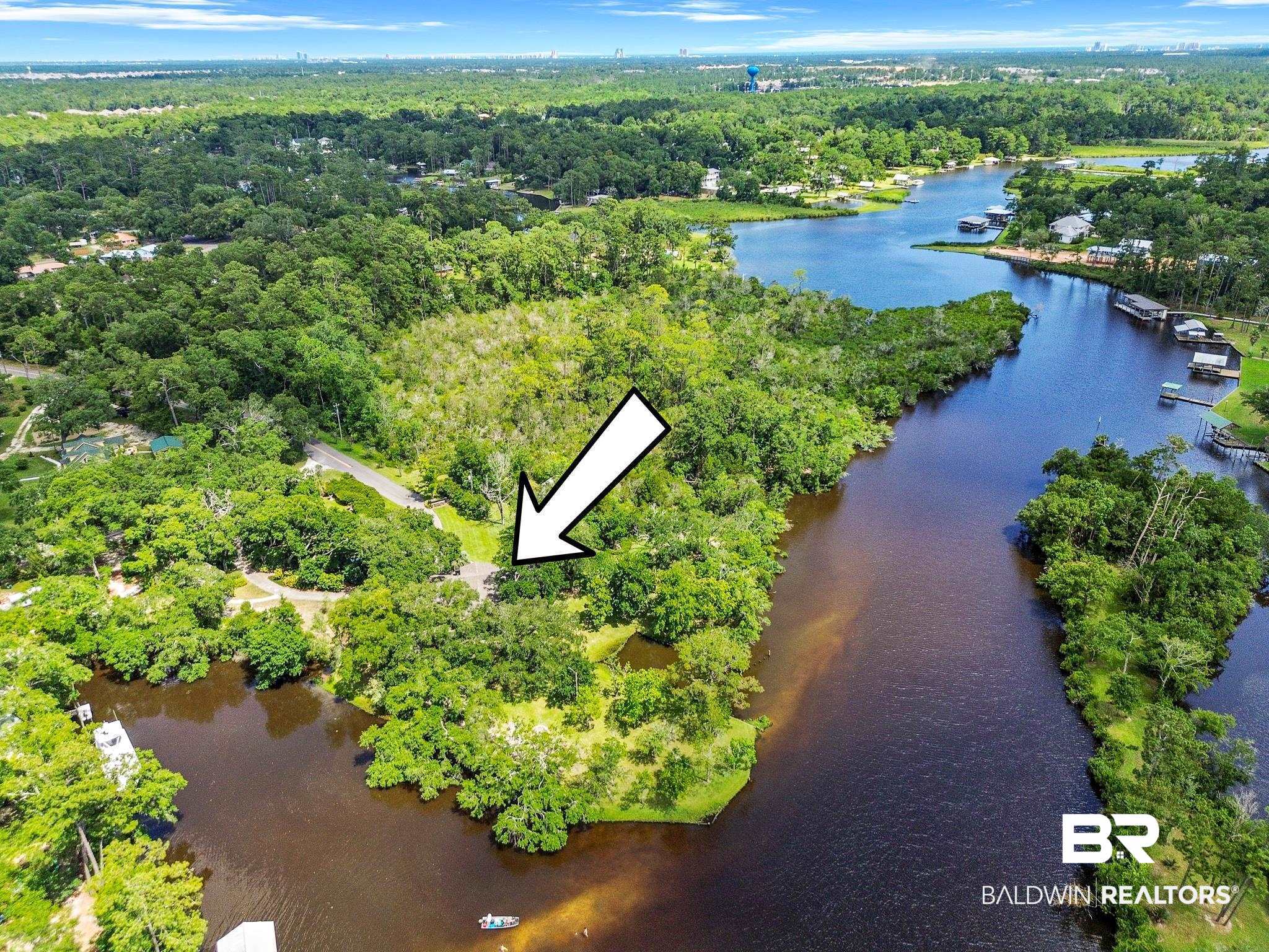 18513 Yacht Club Road Foley, AL 36535 - Photo 50 of 53 Birds eye view of property with a water view