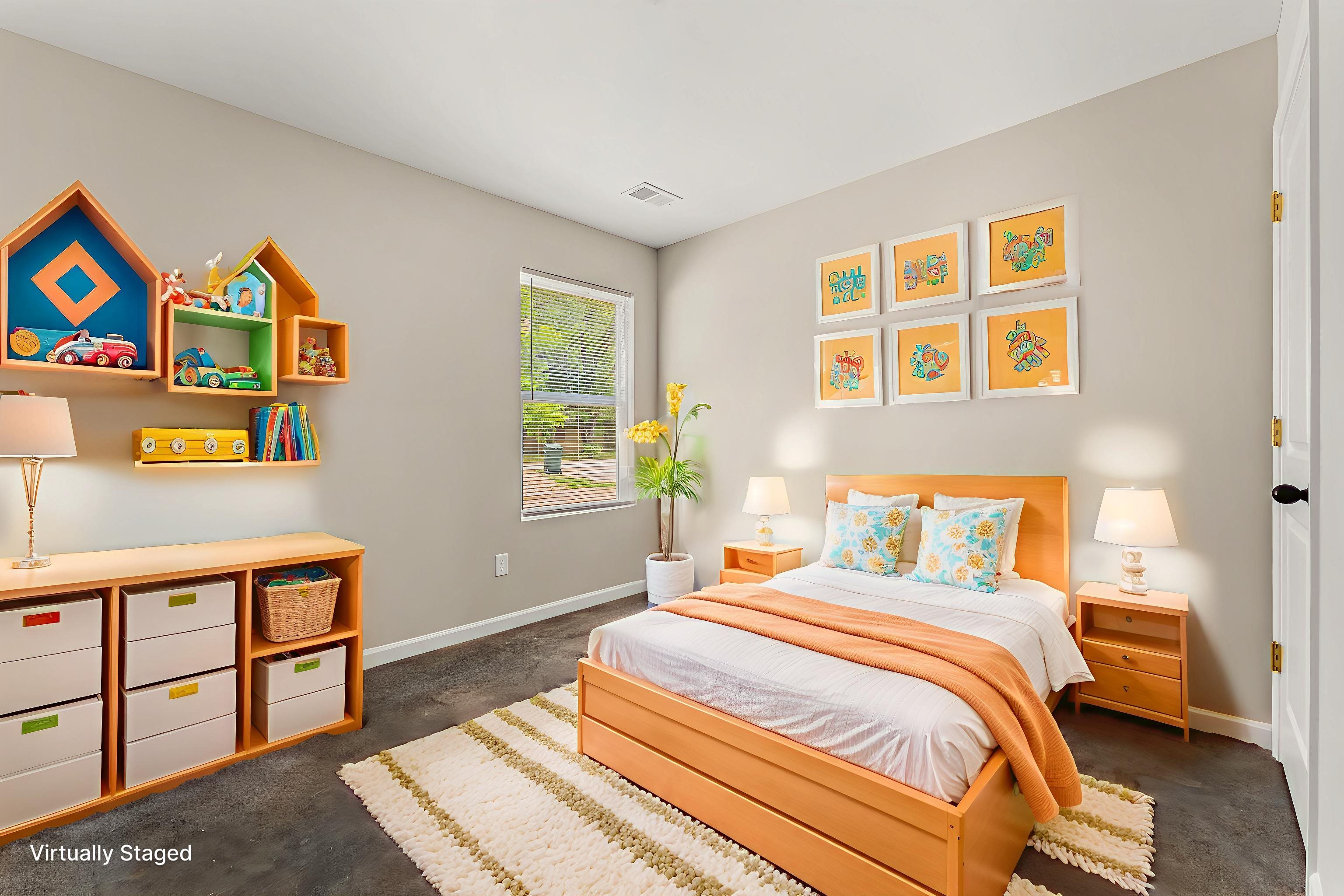 370 Watson Dr Extension Gallaway, TN 38002 - Photo 23 of 27 a bedroom with bed and wooden floor