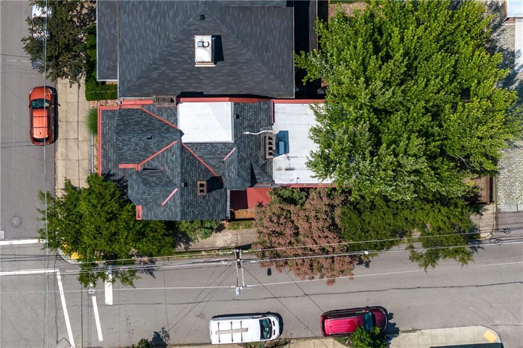 243 Fisk Street Pittsburgh, PA 15201 - Photo 3 of 34 an aerial view of houses and roads