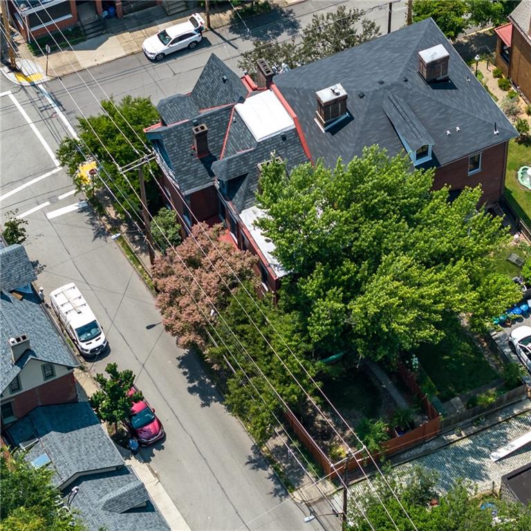 243 Fisk Street Pittsburgh, PA 15201 - Photo 4 of 34 an aerial view of a house with a yard