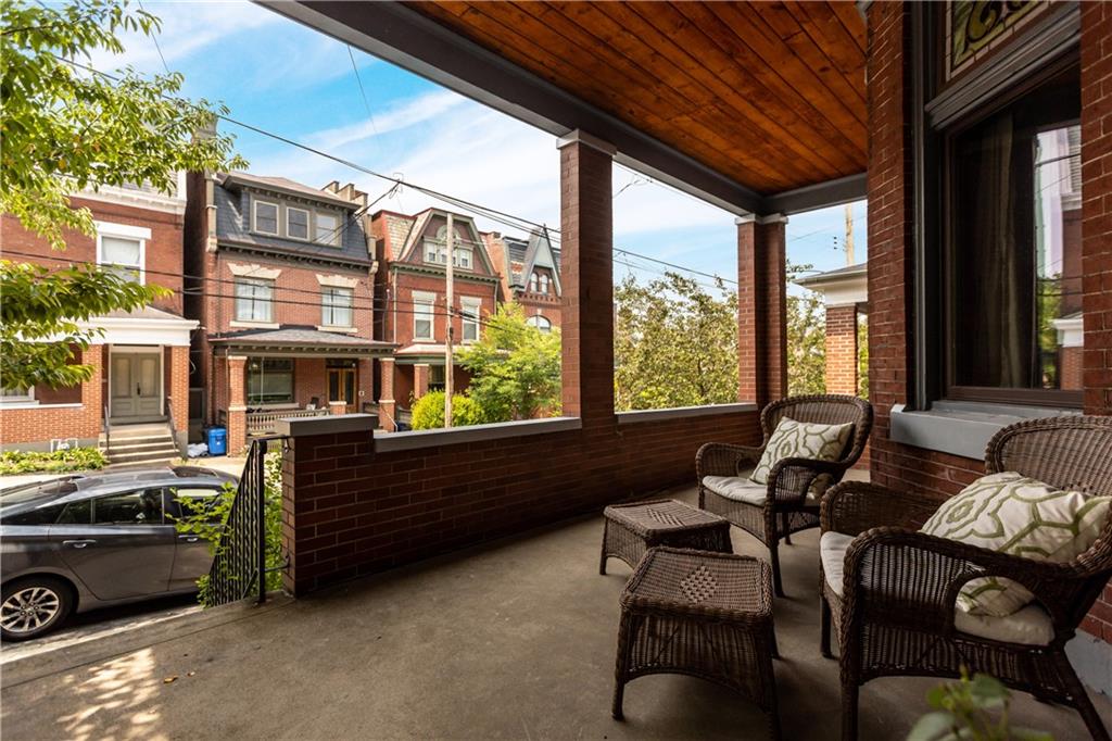 243 Fisk Street Pittsburgh, PA 15201 - Photo 8 of 34 a building outdoor space with patio furniture