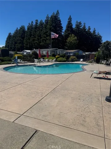 a view of outdoor space yard and mountain view in back