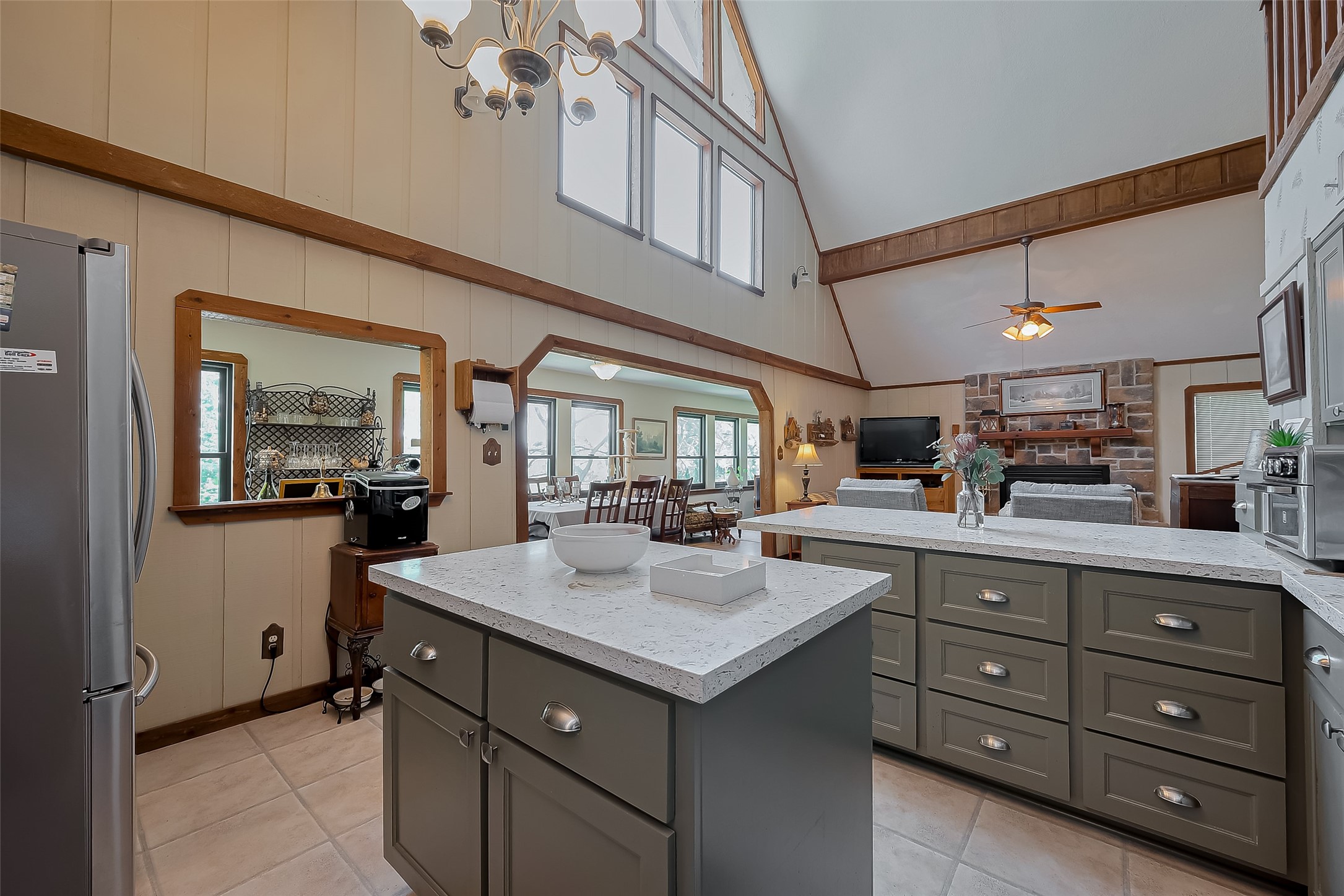 780 Hickory Ridge Drive Coldspring, TX 77331 - Photo 19 of 50 a kitchen with a sink and cabinets