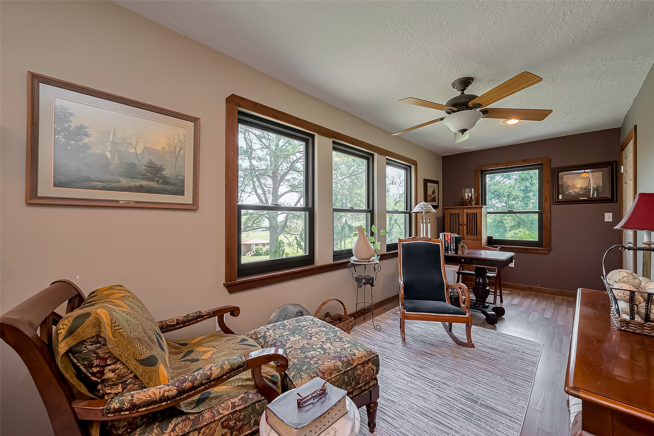 780 Hickory Ridge Drive Coldspring, TX 77331 - Photo 10 of 50 a living room with furniture two window and a wooden floor