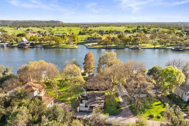 an aerial view of ocean residential houses with outdoor space