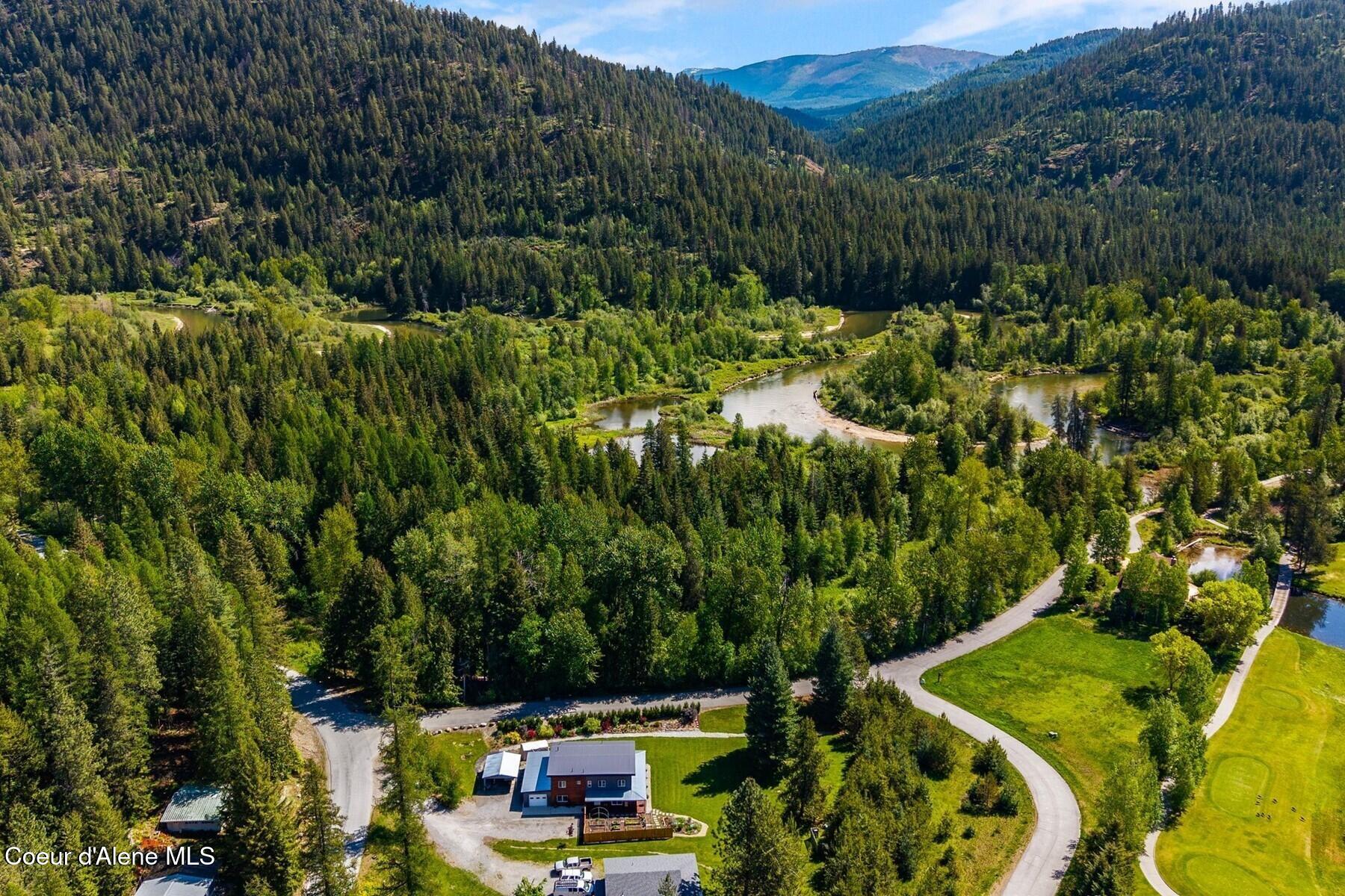 925 Lower Pack River Road Sandpoint, ID 83864 - Photo 46 of 48 Aerial View NE