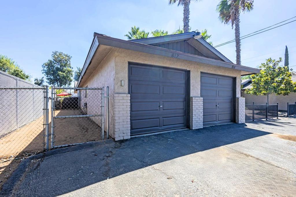 818 A Street Ramona, CA 92065 - Photo 23 of 36 Garage and backyards