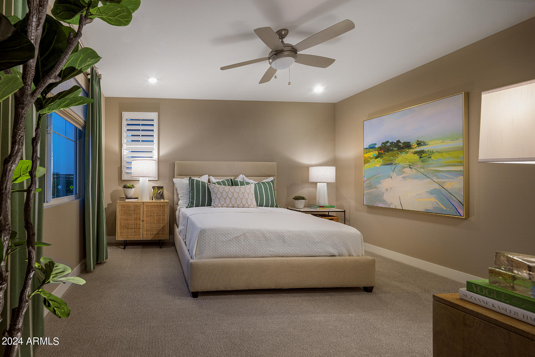 2446 West Rowel Road Phoenix, AZ 85085 - Photo 4 of 18 Primary Model Bedroom