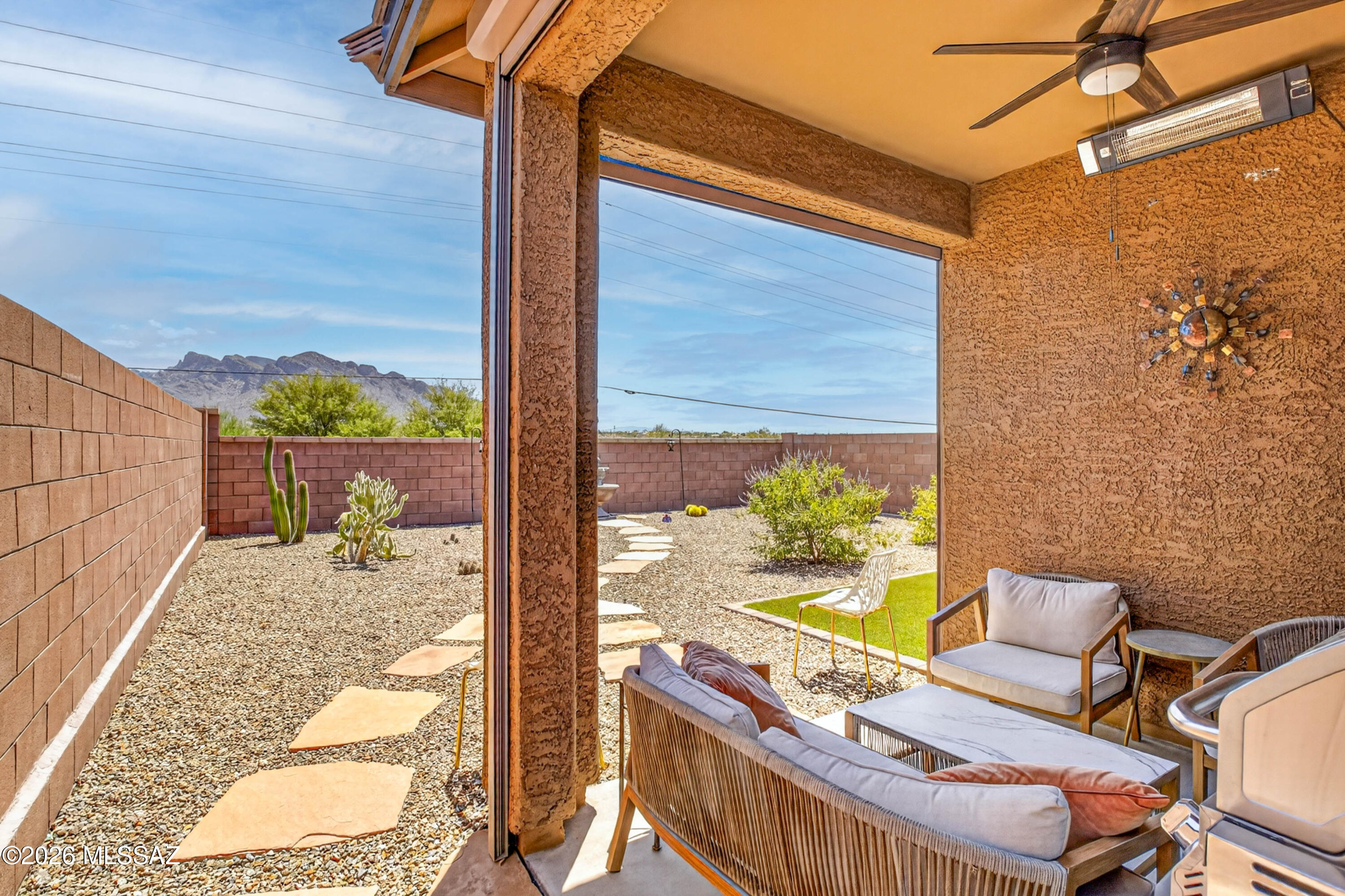 9324 North Agave Gold Road Tucson, AZ 85742 - Photo 5 of 48 Lovely Landscaped Backyard