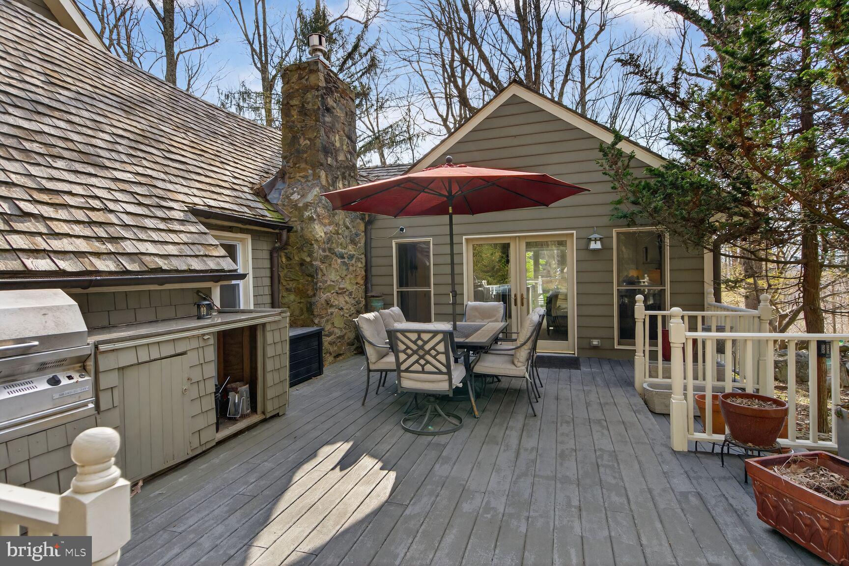 17641 Raven Rocks Road Bluemont, VA 20135 - Photo 61 of 109 Large Composite Deck beside the Main Level Bedroom