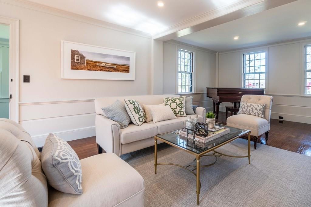 43 Burditt Avenue Hingham, MA 02043 - Photo 28 of 41 a living room with furniture and windows