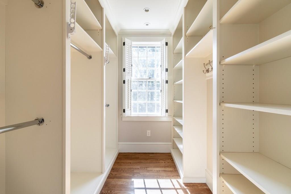 43 Burditt Avenue Hingham, MA 02043 - Photo 33 of 41 a view of an entryway with wooden floor and a hallway