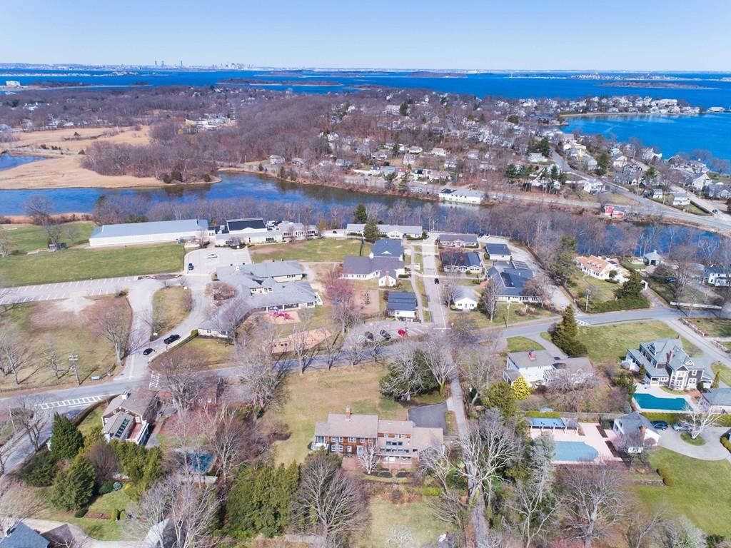 43 Burditt Avenue Hingham, MA 02043 - Photo 40 of 41 an aerial view of residential building with outdoor space