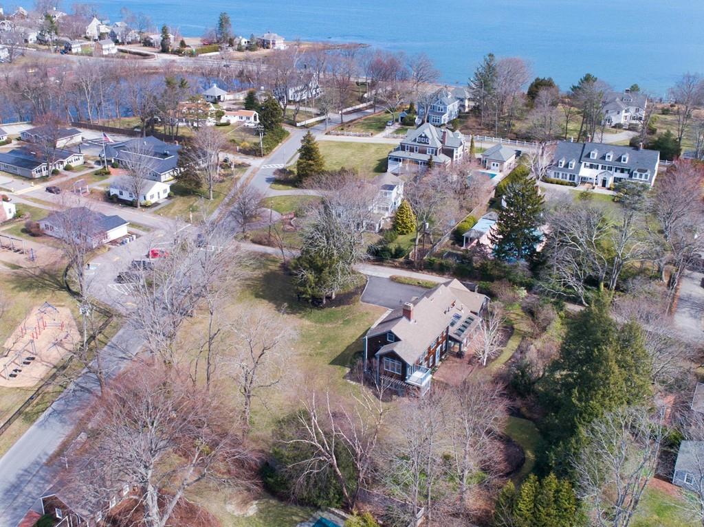 43 Burditt Avenue Hingham, MA 02043 - Photo 41 of 41 an aerial view of a houses with a street