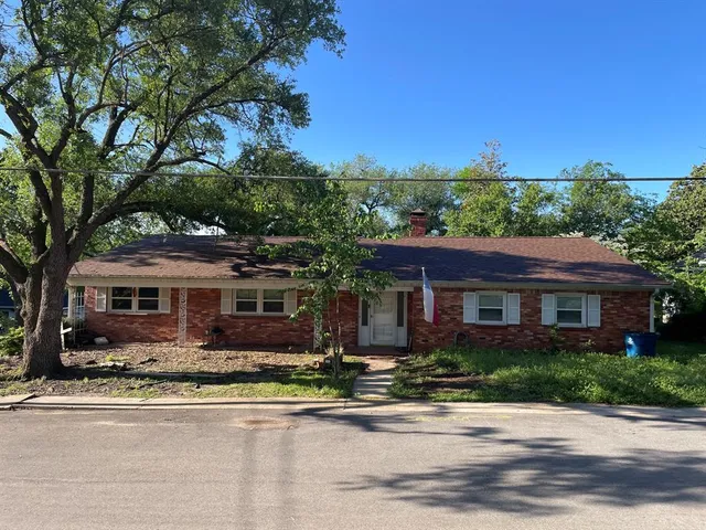 front view of house with a street