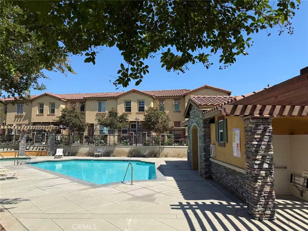 8039 City View Place Rancho Cucamonga, CA 91730 - Photo 37 of 39 a view of a house with a swimming pool