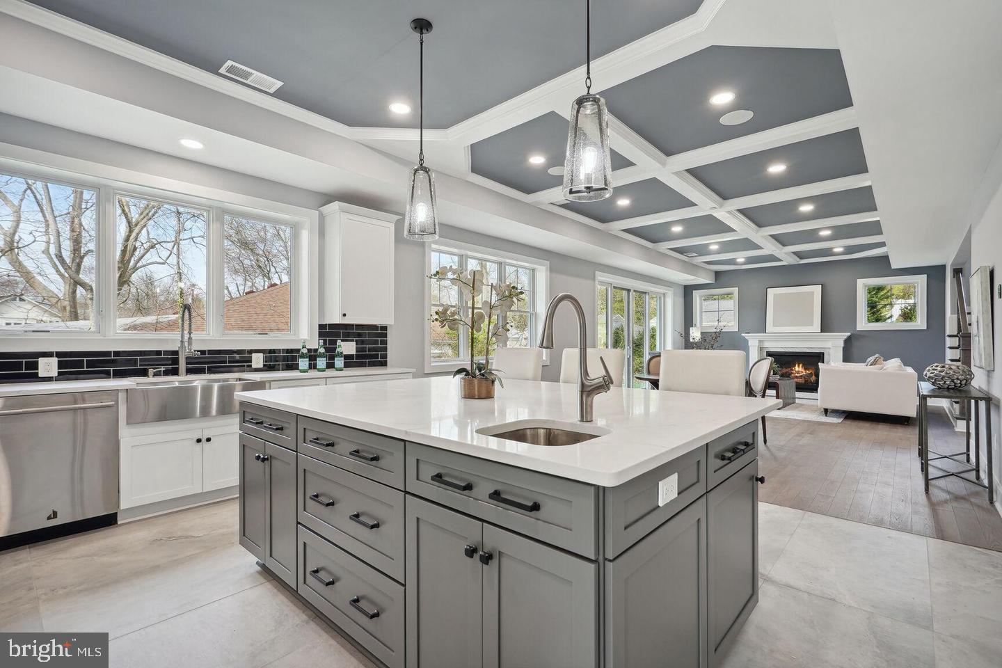 8616 Jones Mill Road Chevy Chase, MD 20815 - Photo 23 of 81 Kitchen view to Great Room