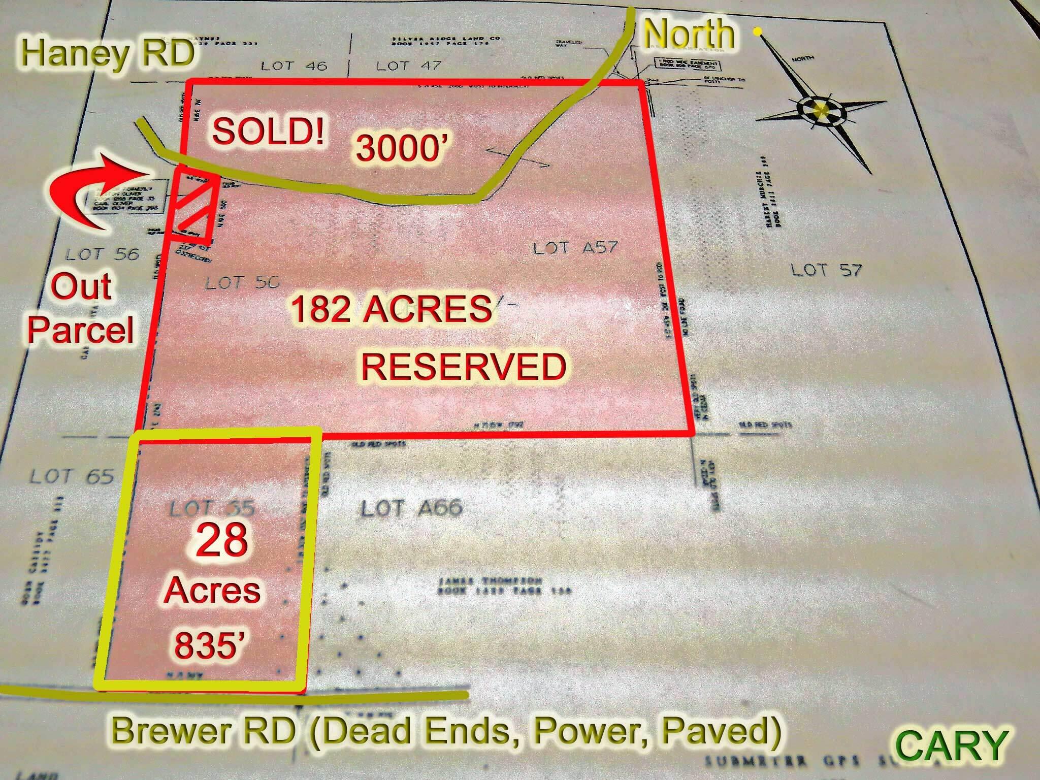 Lot 33-2 Brewer Road Orient, ME 04471 - Photo 8 of 27 survey-me-land-cary-me-28-a